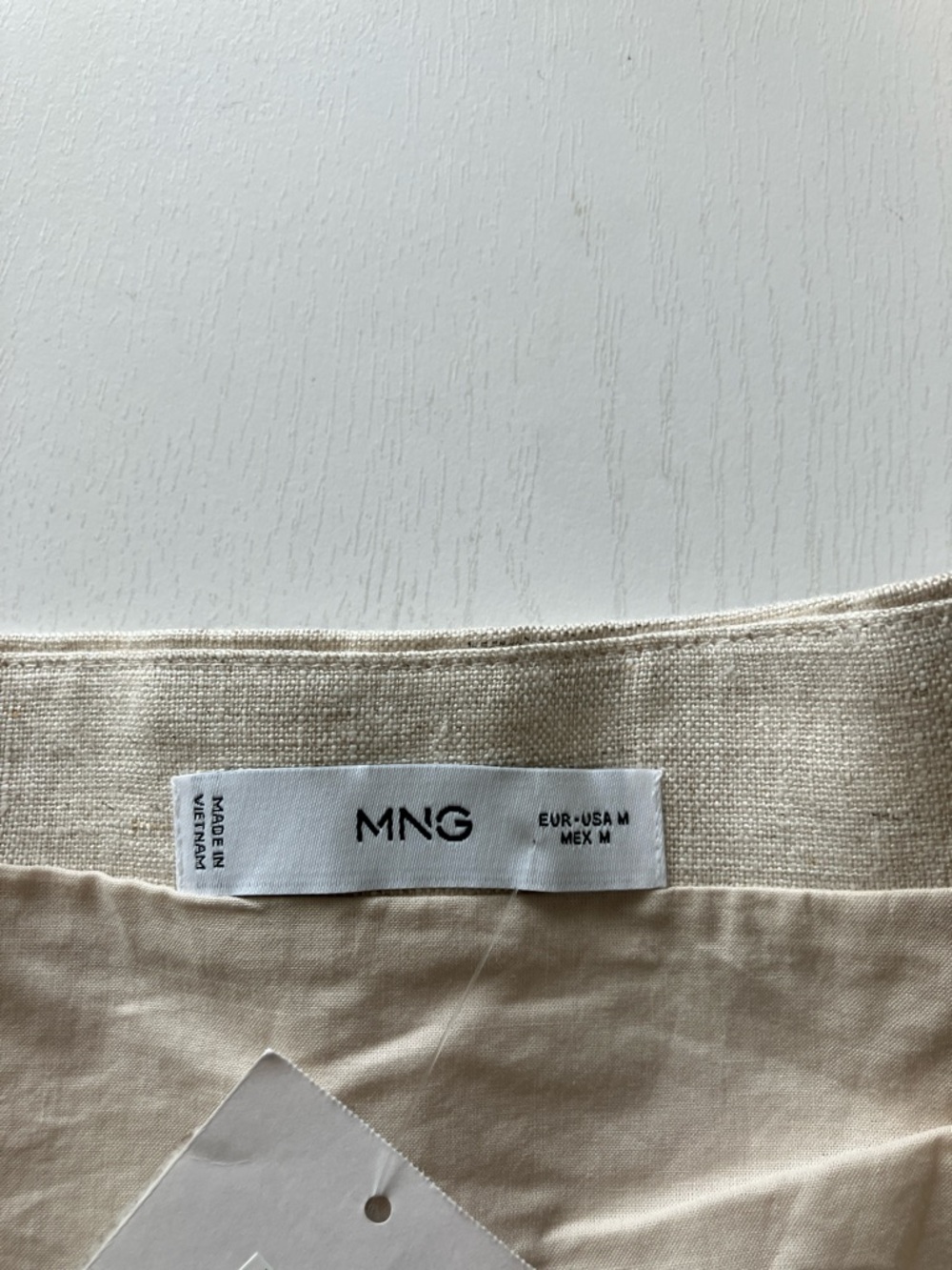 Mango Boreli Linen Halter Vest (Size Medium) - Picture 8 of 12